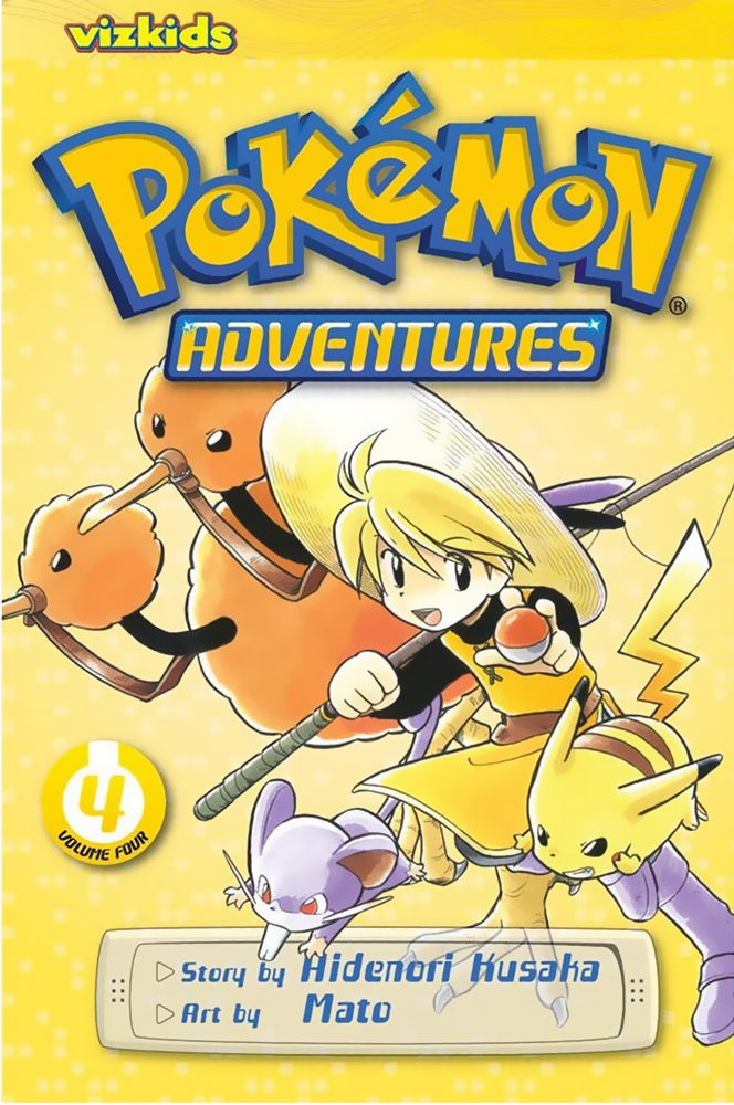 Pokémon Adventures:Red and Blue, Vol.04 by Hidenori Kusaka